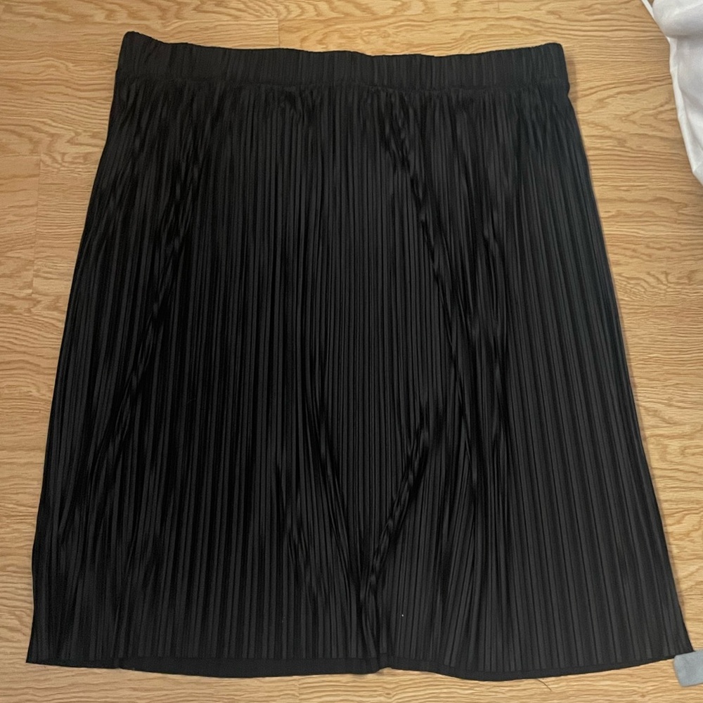 Torrid Black Mini Pleated Skirt